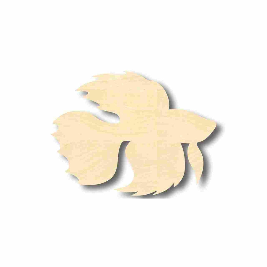 Unfinished Wood Beta Fish Pet Shape - Ocean - Aquarium - Craft - up to 46" DIY - NameSigns.com