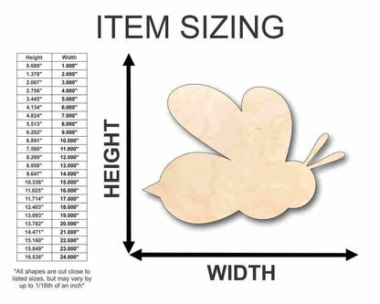 Unfinished Wood Beta Fish Pet Shape - Ocean - Aquarium - Craft - up to 46" DIY - NameSigns.com