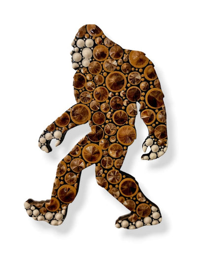 Unfinished Wood Bigfoot Sasquatch Silhouette - Craft - up to 46" DIY - NameSigns.com