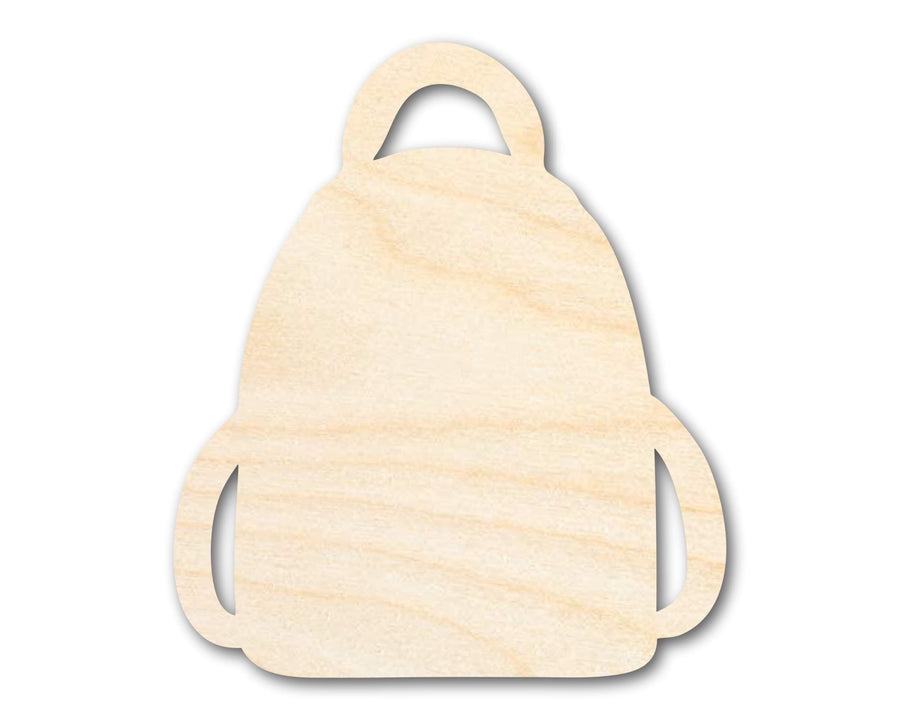 Unfinished Wood Book Bag Shape | Back to School | Kids Crafts | Craft Cutout | up to 46" DIY - NameSigns.com