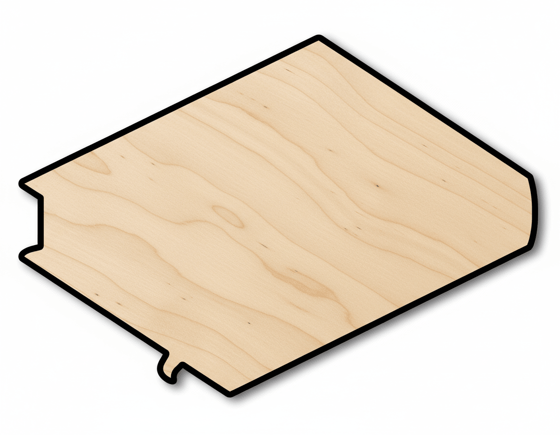 Unfinished Wood Book – Baltic Birch Wood Craft Supply | Religious Cutout Shape - NameSigns.com