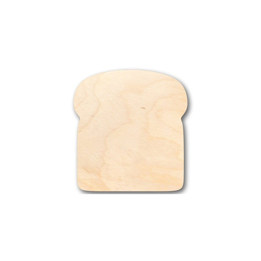 Unfinished Wood Bread Shape - Food - Craft - up to 46" DIY - NameSigns.com