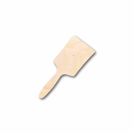 Unfinished Wood Brush Silhouette - Craft - up to 46" DIY - NameSigns.com