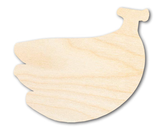 Unfinished Wood Bunch of Bananas Shape | DIY Craft Cutout | up to 46" DIY - NameSigns.com