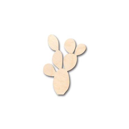 Unfinished Wood Cactus Shape - Craft - up to 46" DIY - NameSigns.com