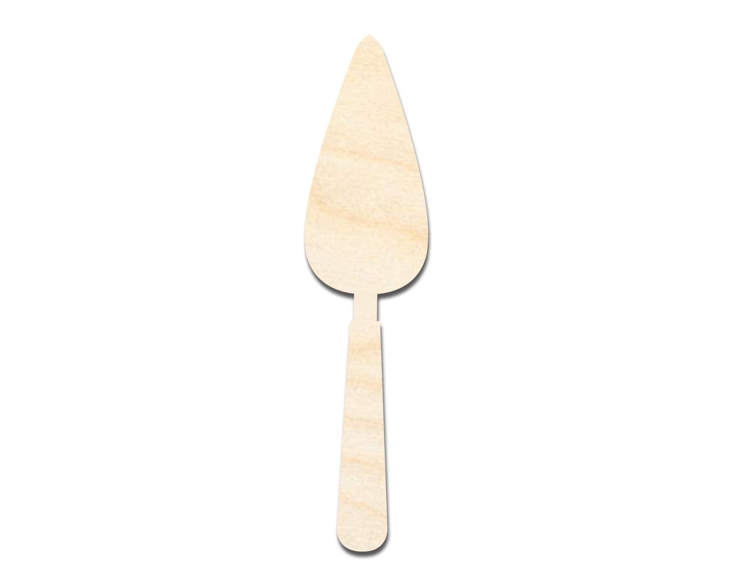 Unfinished Wood Cake Spatula Shape | DIY Craft Cutout | up to 46" DIY - NameSigns.com