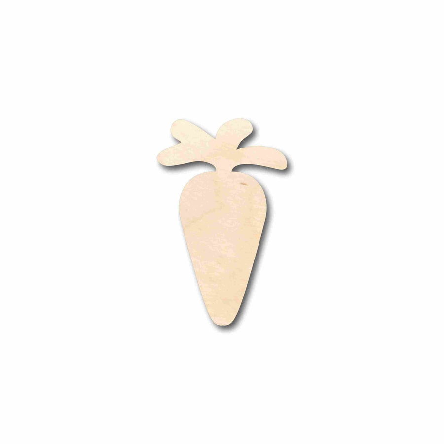 Unfinished Wood Carrot Silhouette - Craft - up to 46" DIY - NameSigns.com