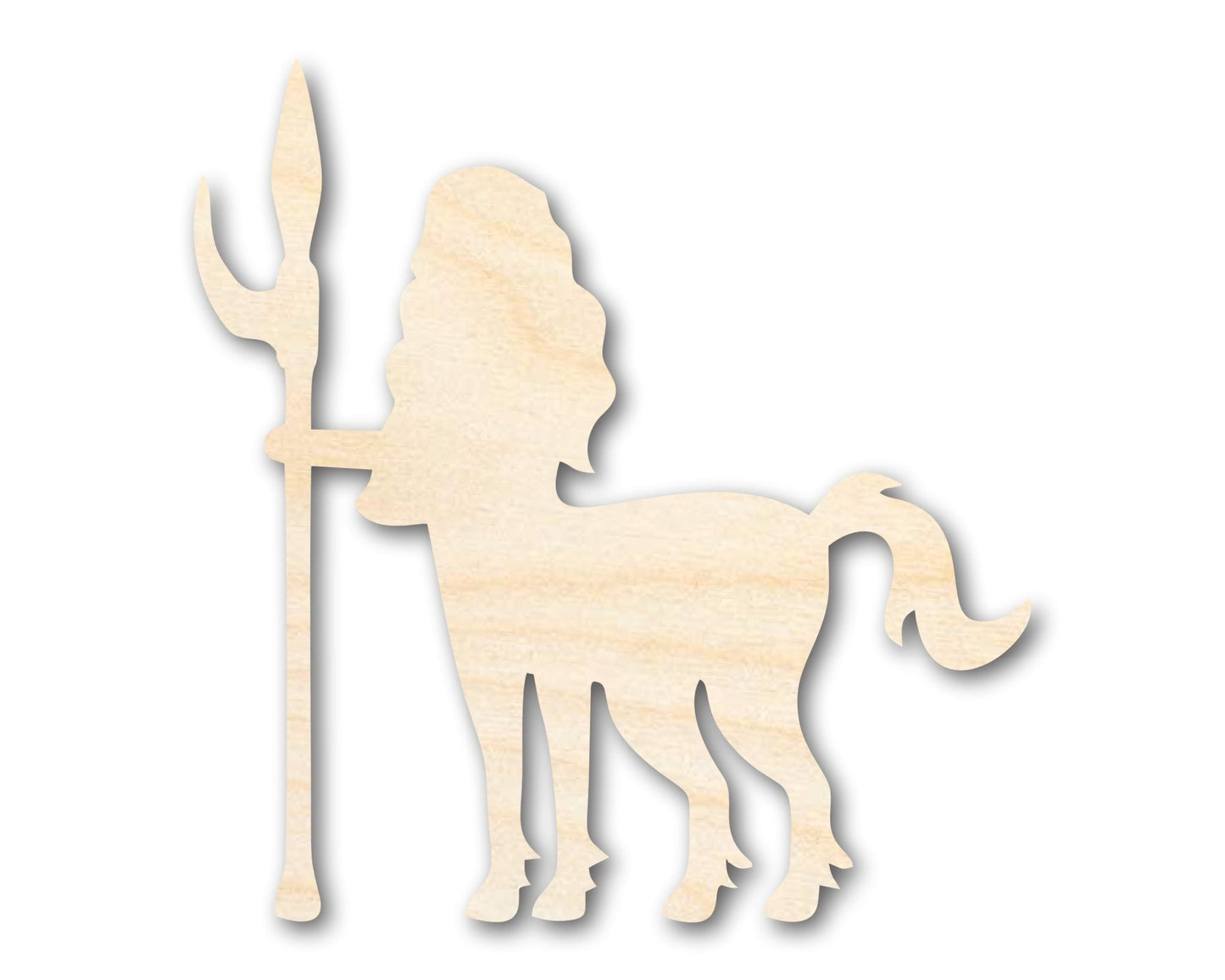 Unfinished Wood Centaur Shape - Craft - up to 46" - NameSigns.com