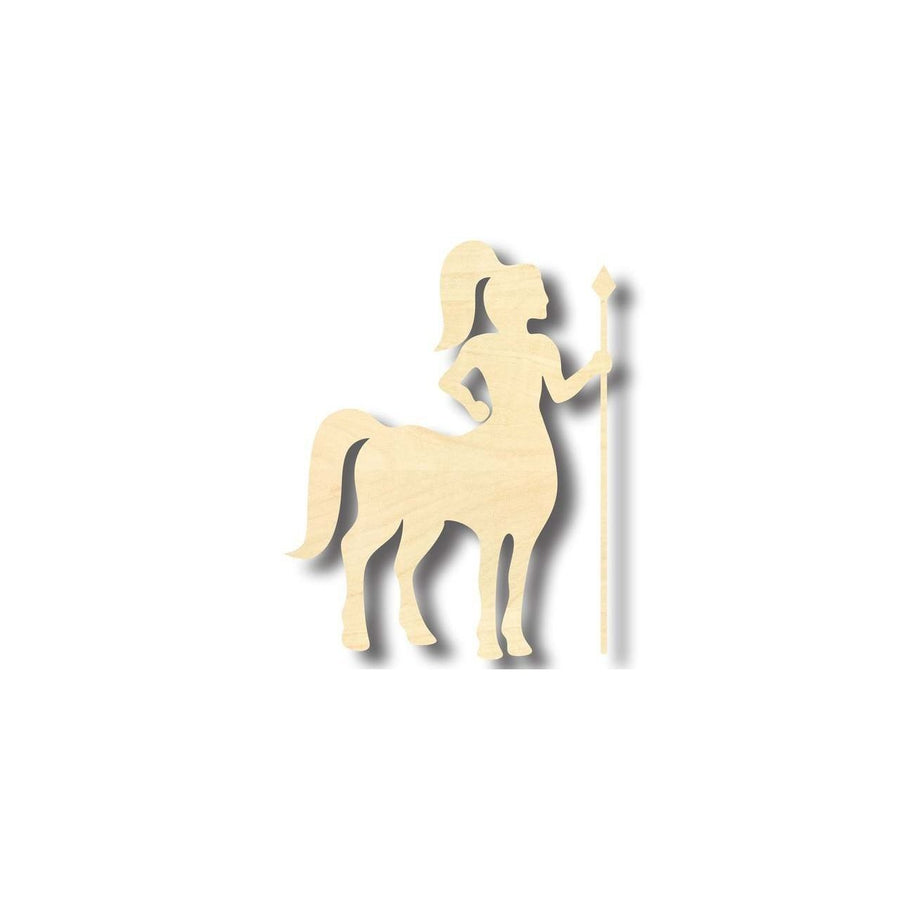 Unfinished Wood Centaur Shape - Mythical - Craft - up to 46" DIY - NameSigns.com