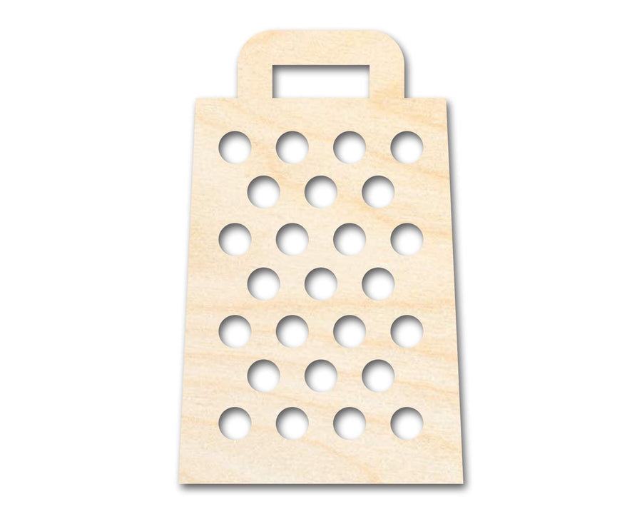 Unfinished Wood Cheese Grater Shape | DIY Craft Cutout | up to 46" DIY - NameSigns.com