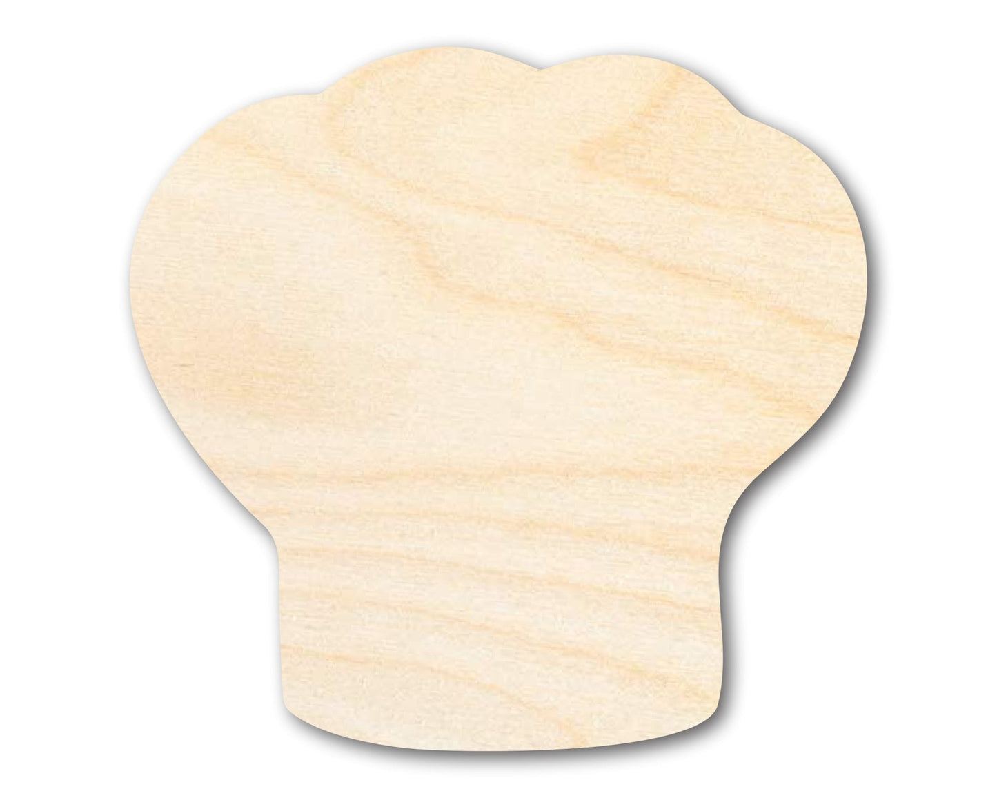 Unfinished Wood Chef Hat Shape | DIY Craft Cutout | up to 46" DIY - NameSigns.com