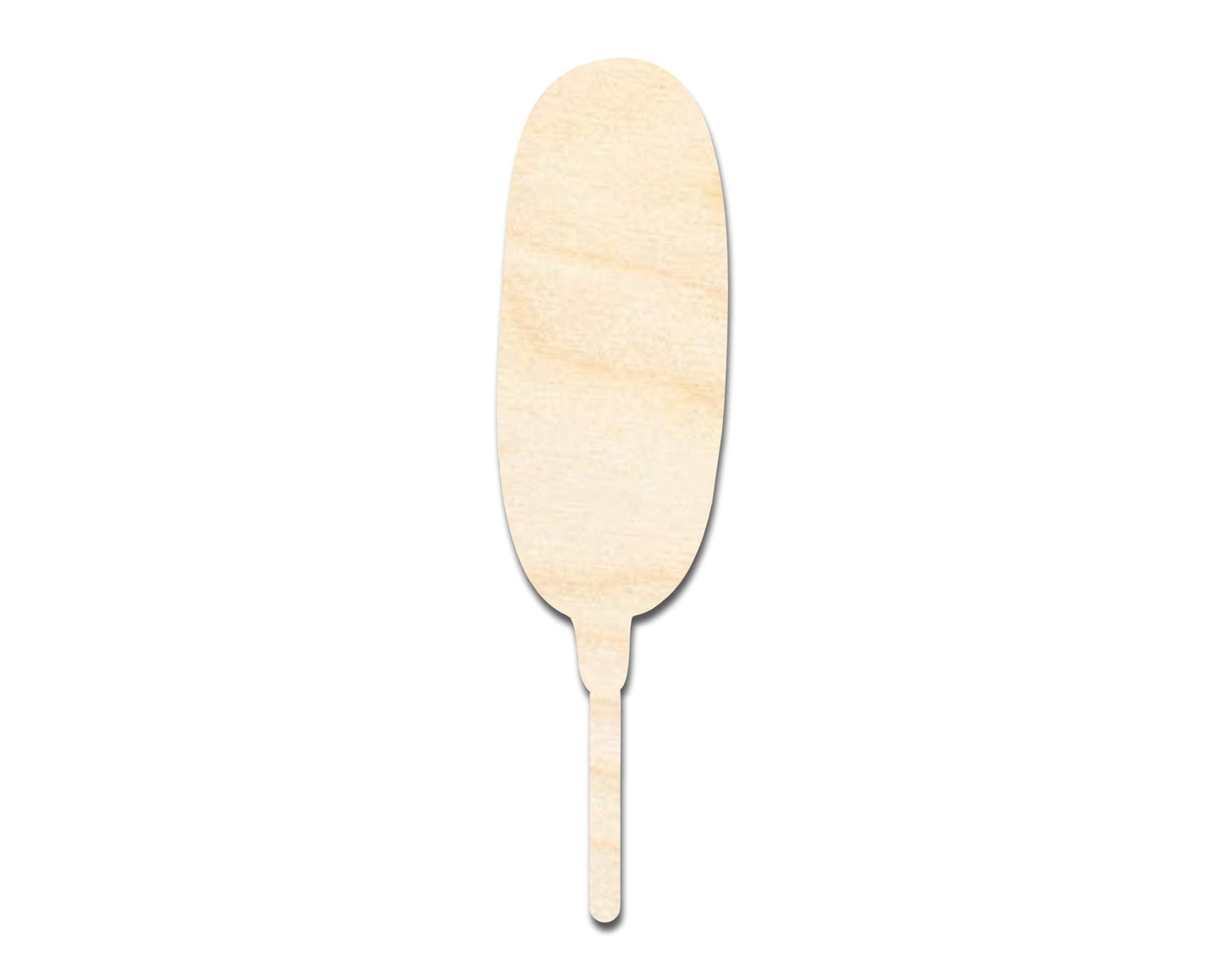 Unfinished Wood Corn Dog Shape | Food | Fun Fair | Craft Cutout | up to 46" DIY - NameSigns.com