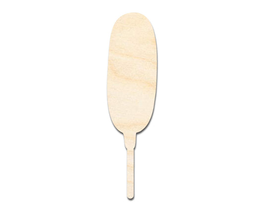 Unfinished Wood Corn Dog Shape | Food | Fun Fair | Craft Cutout | up to 46" DIY - NameSigns.com