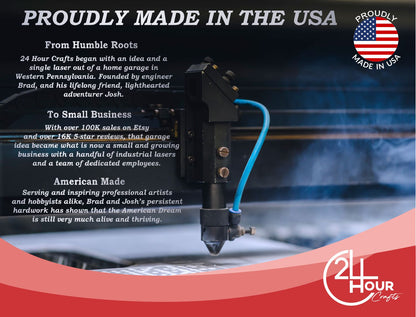 Unfinished Wood Cow Tag Shape - Farm Craft - up to 46" DIY - NameSigns.com