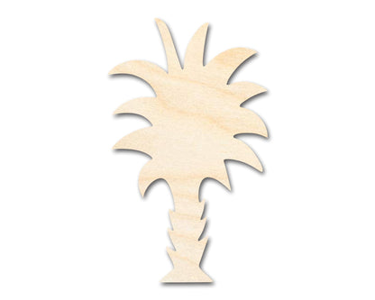 Unfinished Wood Crafty Palm Tree Shape - Craft - up to 46" - NameSigns.com
