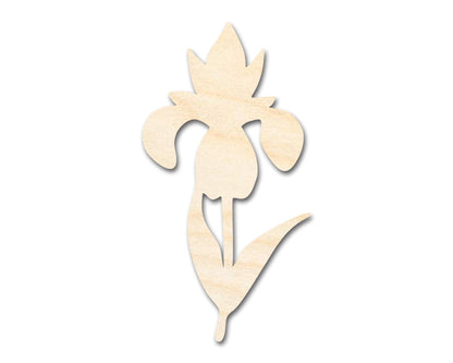 Unfinished Wood Crocus Flower Shape | Spring Craft Cutout | up to 46" DIY - NameSigns.com