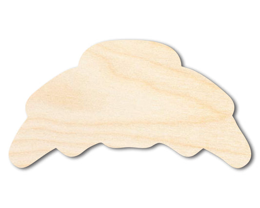 Unfinished Wood Croissant Shape | DIY Craft Cutout | up to 46" DIY - NameSigns.com
