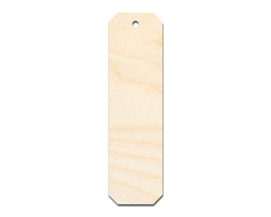 Unfinished Wood Cut Edge Bookmark Shape | DIY Craft Cutout | up to 12" DIY - NameSigns.com