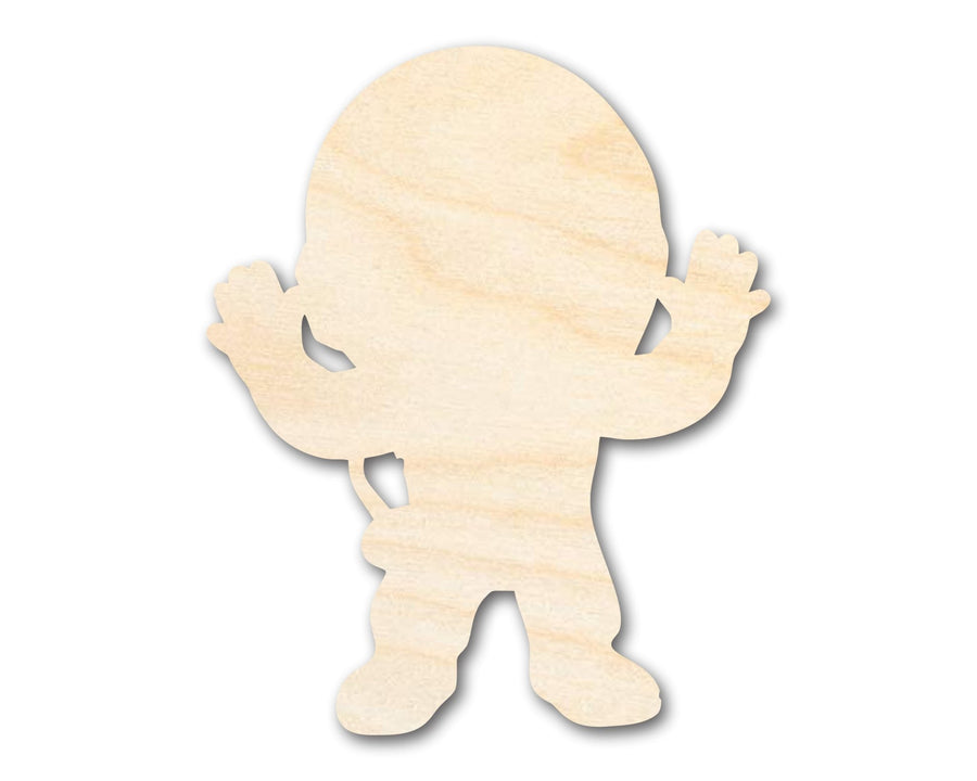 Unfinished Wood Cute Astronaut Shape | DIY Craft Cutout | up to 46" DIY - NameSigns.com
