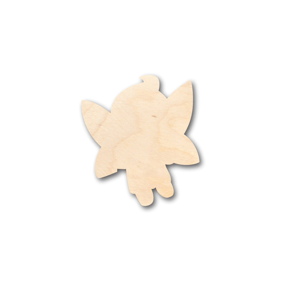 Unfinished Wood Cute Fairy Shape - Craft - up to 46" DIY - NameSigns.com