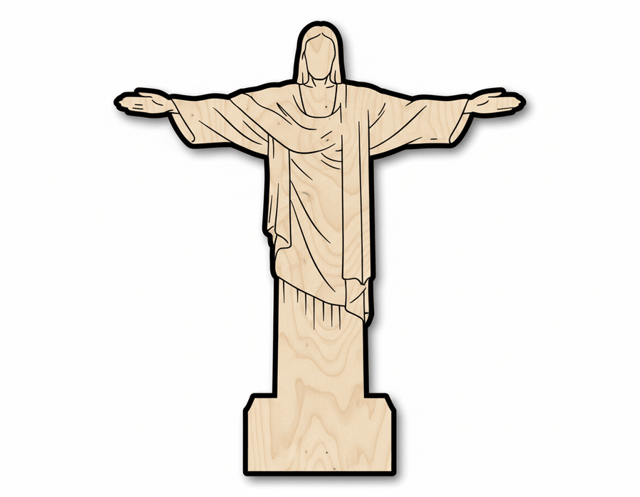 Unfinished Wood Cutout – Custom Laser Cut Wood Craft Shapes - NameSigns.com