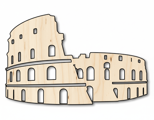 Unfinished Wood Cutout - Paintable Birch Plywood Craft Shapes | NameSigns.com - NameSigns.com