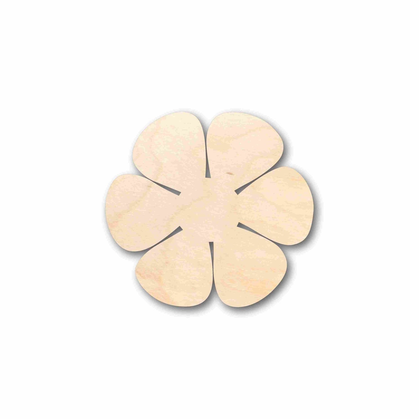 Unfinished Wood Daisy Rose Flower Petals Silhouette - Craft - up to 46" DIY - NameSigns.com