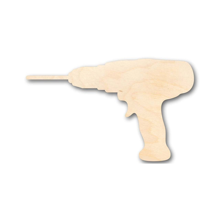 Unfinished Wood Drill Shape - Tool - Craft - up to 46" DIY - NameSigns.com