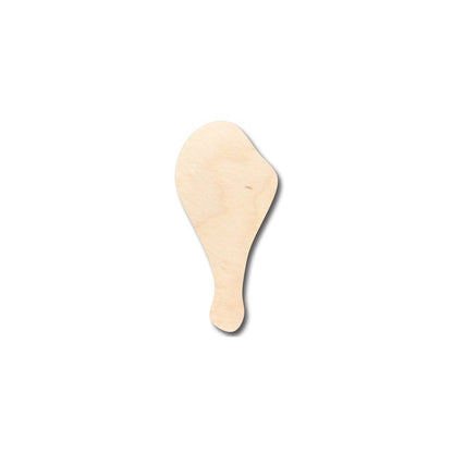 Unfinished Wood Drumstick Shape - Kitchen - Food - Craft - up to 46" DIY - NameSigns.com