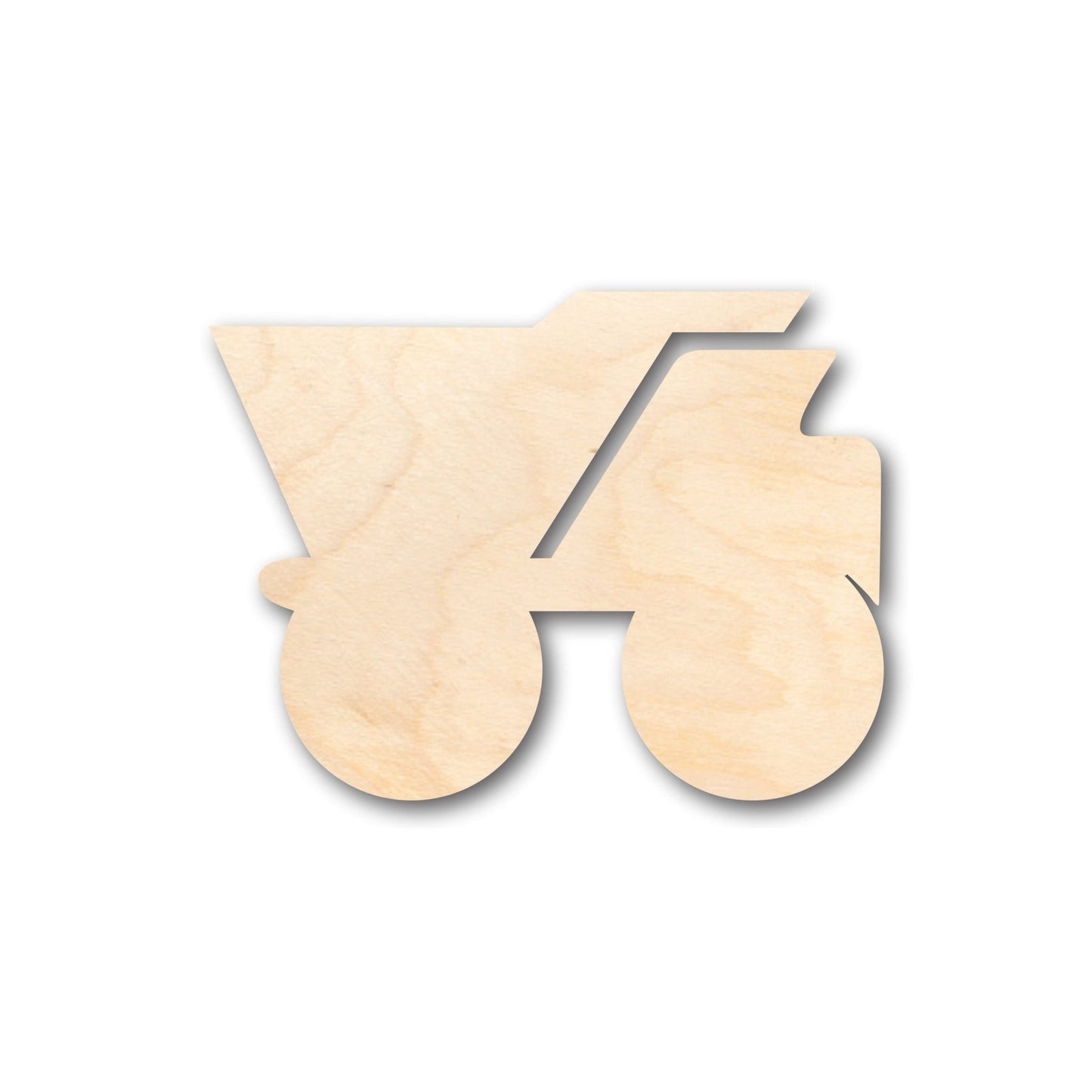 Unfinished Wood Dumptrunk Shape - Craft - up to 46" DIY - NameSigns.com