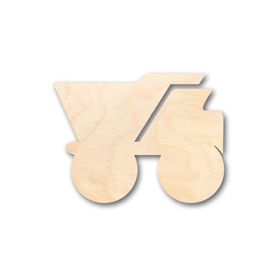 Unfinished Wood Dumptrunk Shape - Craft - up to 46" DIY - NameSigns.com