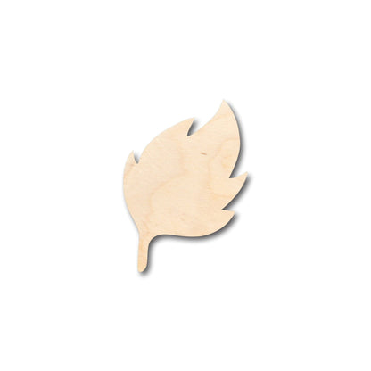 Unfinished Wood Earth Leaf Element Shape - Craft - up to 46" DIY - NameSigns.com