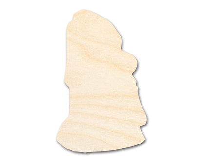 Unfinished Wood Easter Island Statue Shape | DIY Craft Cutout | up to 46" DIY - NameSigns.com