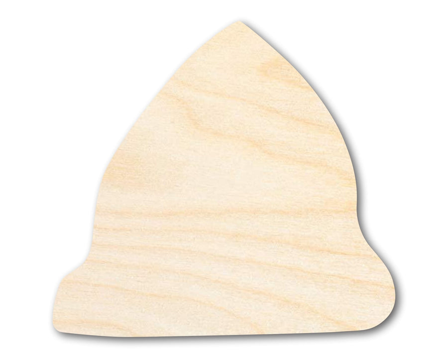 Unfinished Wood Elf Hat Shape - Craft - up to 46" - NameSigns.com
