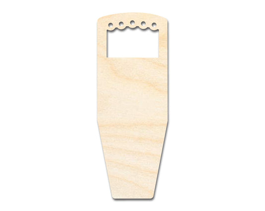 Unfinished Wood EMF Meter Shape | Craft Cutout | up to 46" DIY - NameSigns.com