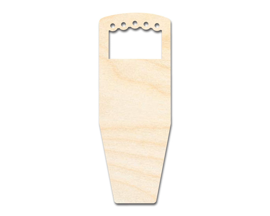 Unfinished Wood EMF Meter Shape | Craft Cutout | up to 46" DIY - NameSigns.com