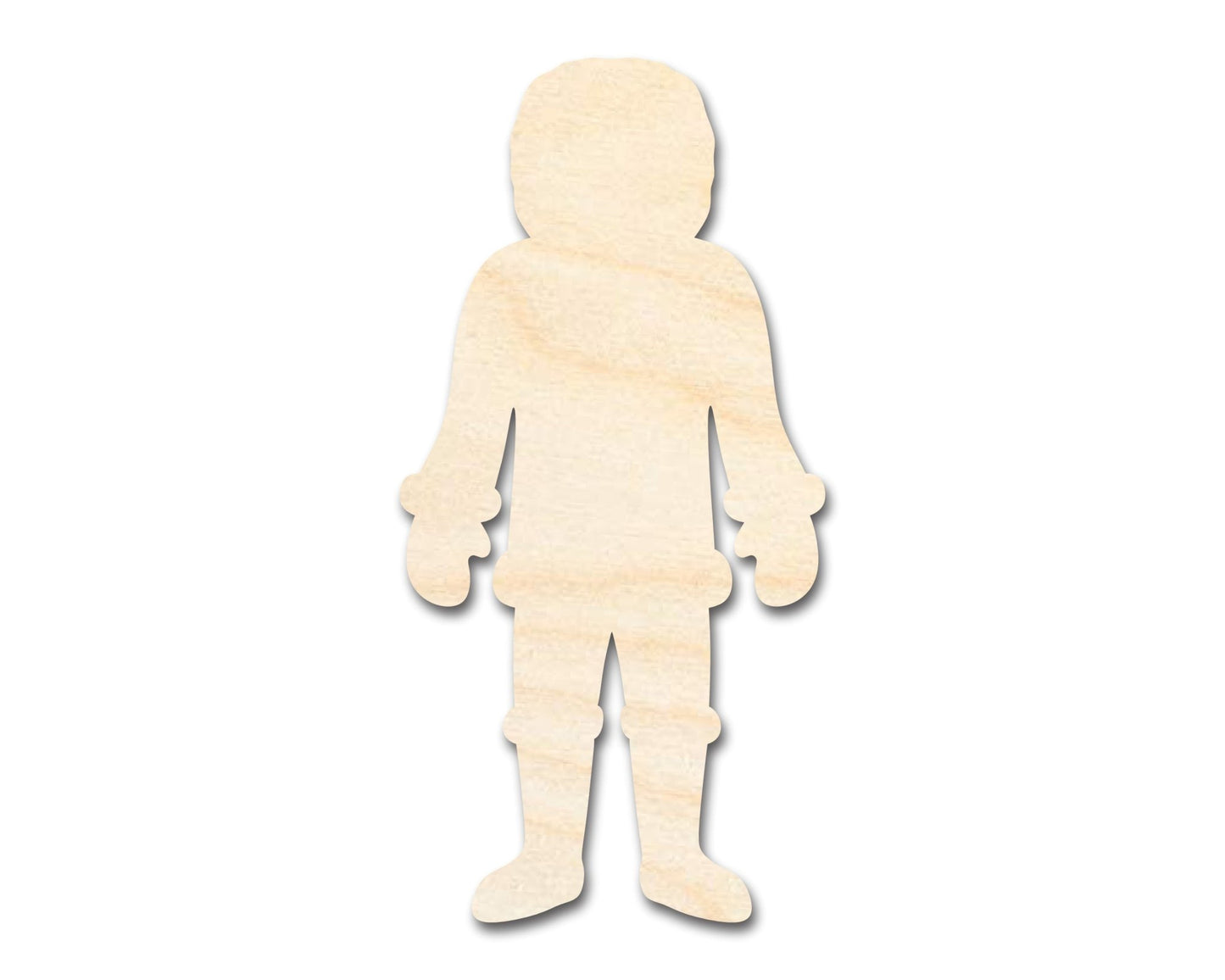 Unfinished Wood Eskimo Shape - Eskimo - Inuit - Winter - Craft - up to 46" DIY - NameSigns.com