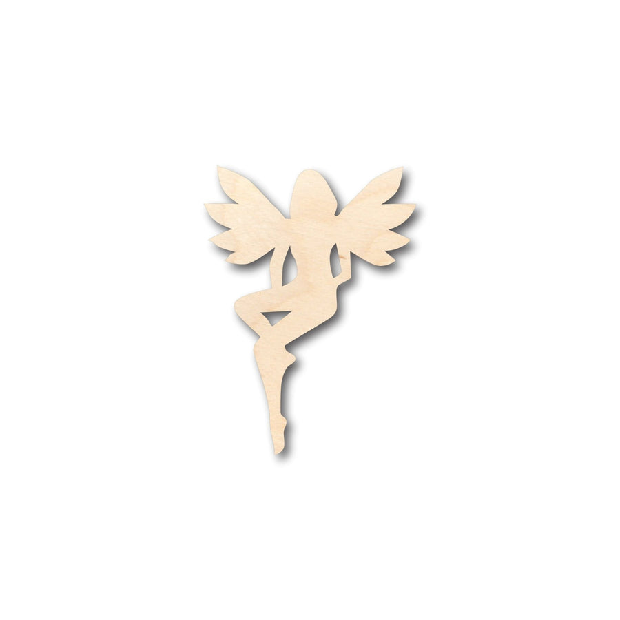 Unfinished Wood Fairy Shape - Craft - up to 46" DIY - NameSigns.com