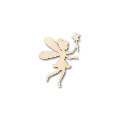 Unfinished Wood Fairy Shape - Mythical - Craft - up to 46" DIY - NameSigns.com