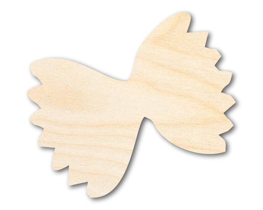 Unfinished Wood Farfalle Pasta| DIY Craft Cutout | up to 46" DIY - NameSigns.com