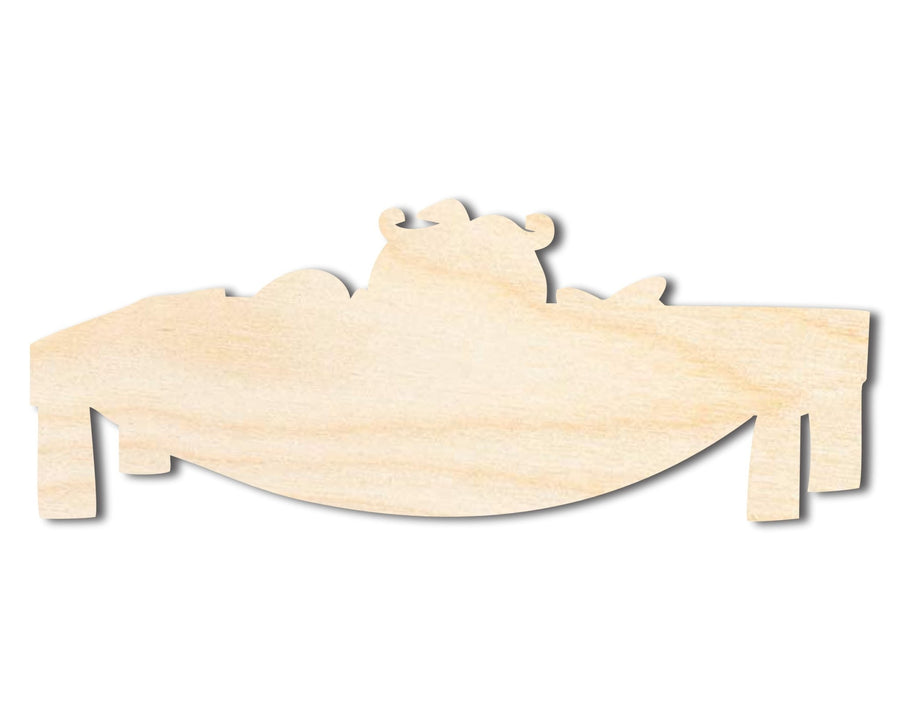 Unfinished Wood Feast Table Shape - Craft - up to 46" - NameSigns.com