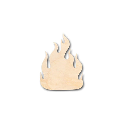 Unfinished Wood Fire Shape - Firefighter - Craft - up to 46" DIY - NameSigns.com