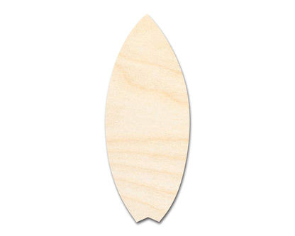 Unfinished Wood Fishtail Surfboard Shape | Ocean Craft Cutout | up to 46" DIY - NameSigns.com