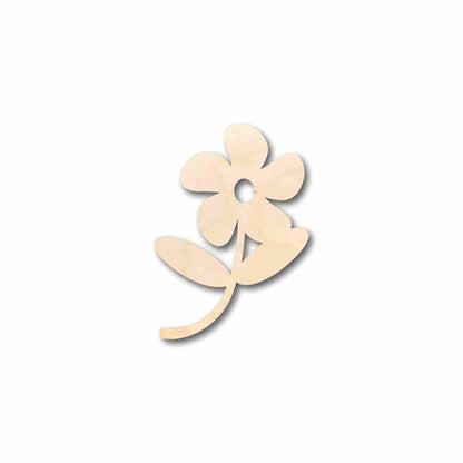 Unfinished Wood Flower Daisy Shape Silhouette - Craft - up to 46" DIY - NameSigns.com