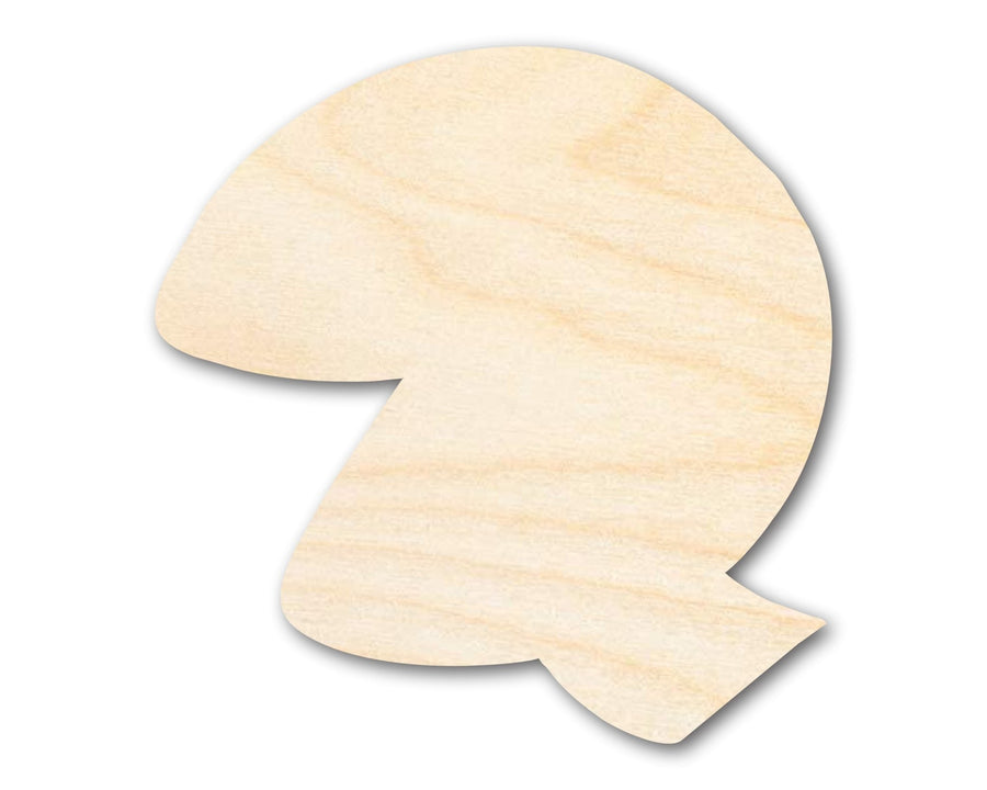 Unfinished Wood Fortune Cookie Shape | DIY Craft Cutout | up to 46" DIY - NameSigns.com