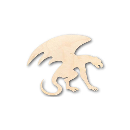 Unfinished Wood Gargoyle Shape - Architecture - Mythical Creature - Craft - up to 46" DIY - NameSigns.com