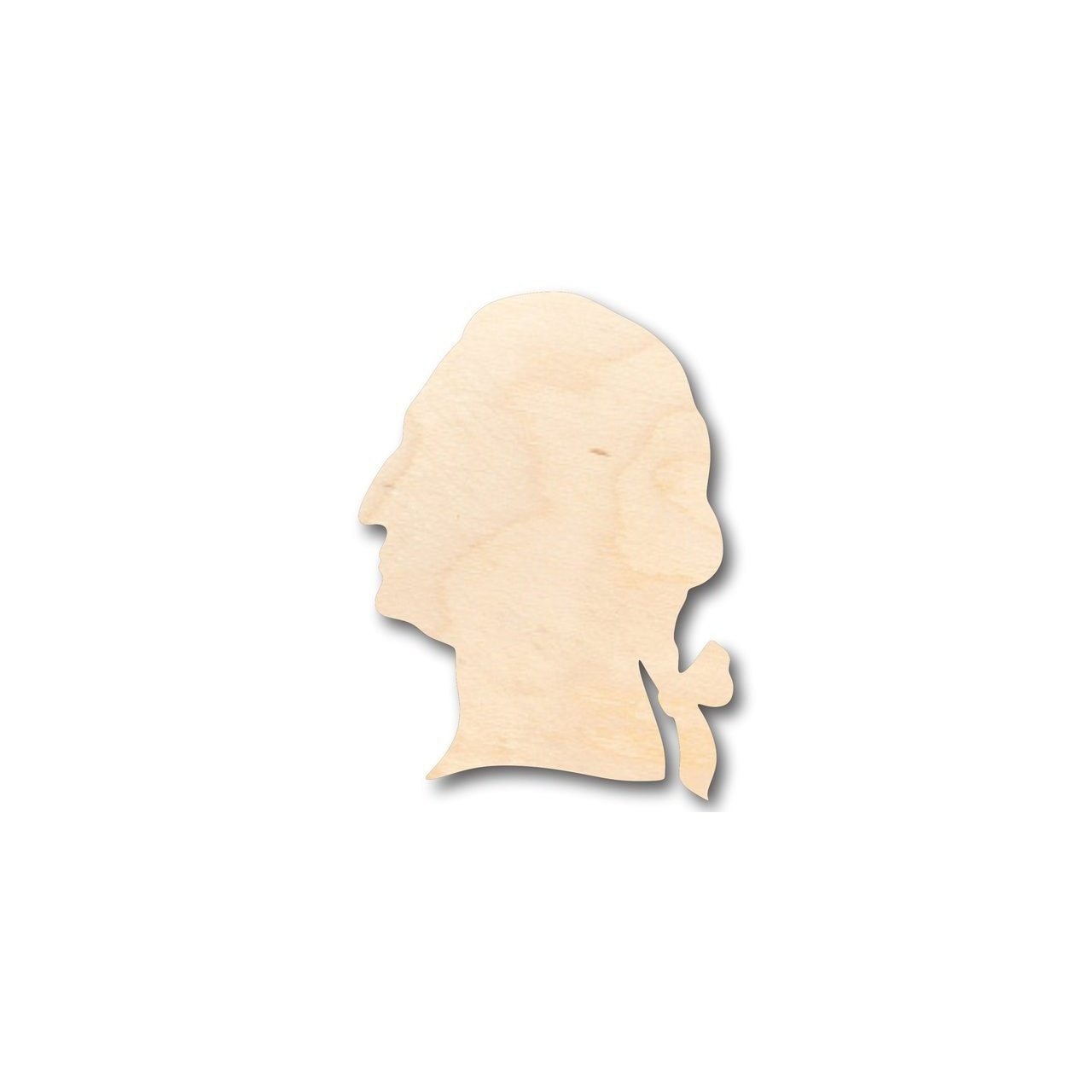 Unfinished Wood George Washington Shape - History - America - Craft - up to 46" DIY - NameSigns.com