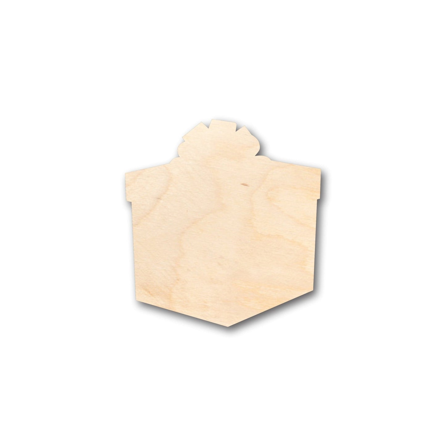 Unfinished Wood Gift Present Shape - Craft - up to 46" DIY - NameSigns.com