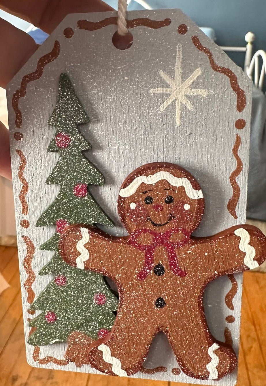 Unfinished Wood Gingerbread Man Shape - Candy - Holiday - Craft - up to 46" DIY - NameSigns.com