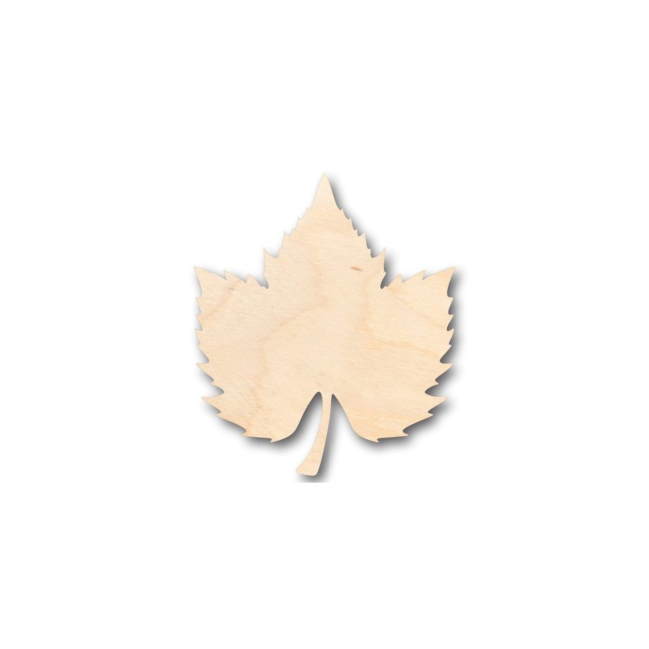 Unfinished Wood Grape Leaf Shape - Fruit - Food - Craft - up to 46" DIY - NameSigns.com